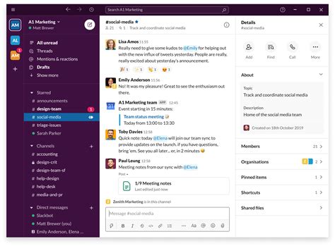 Use text and video chat to communicate with team members, send files and other important information and more. . Slack free download